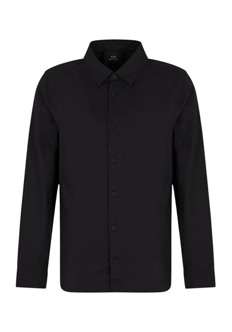 Camicia regular fit in cotone jacquard ARMANI EXCHANGE | Camicie | XM000431 AF13131FC041